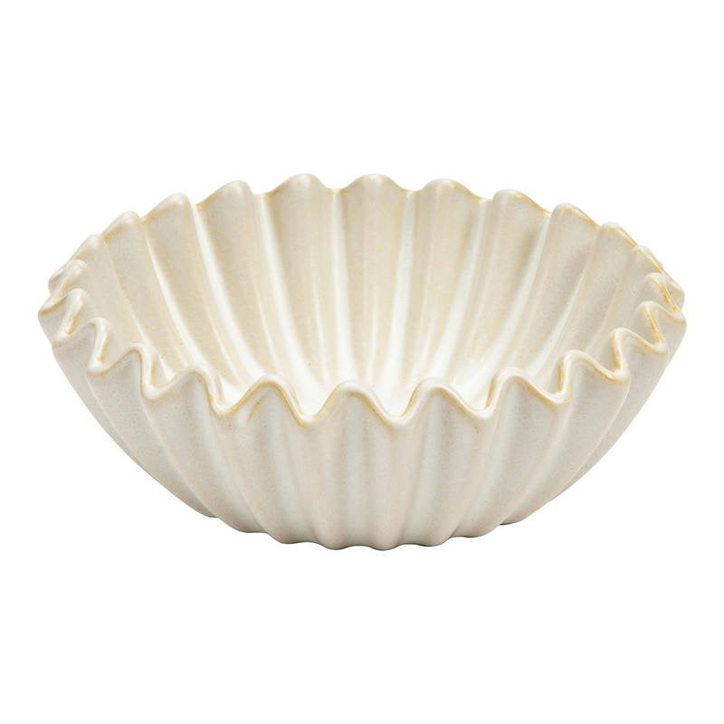 Wavy Bowl aus Keramik