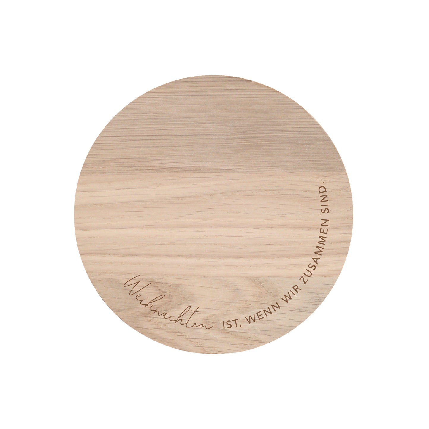 Untersetzer "Weihnachten ist..."