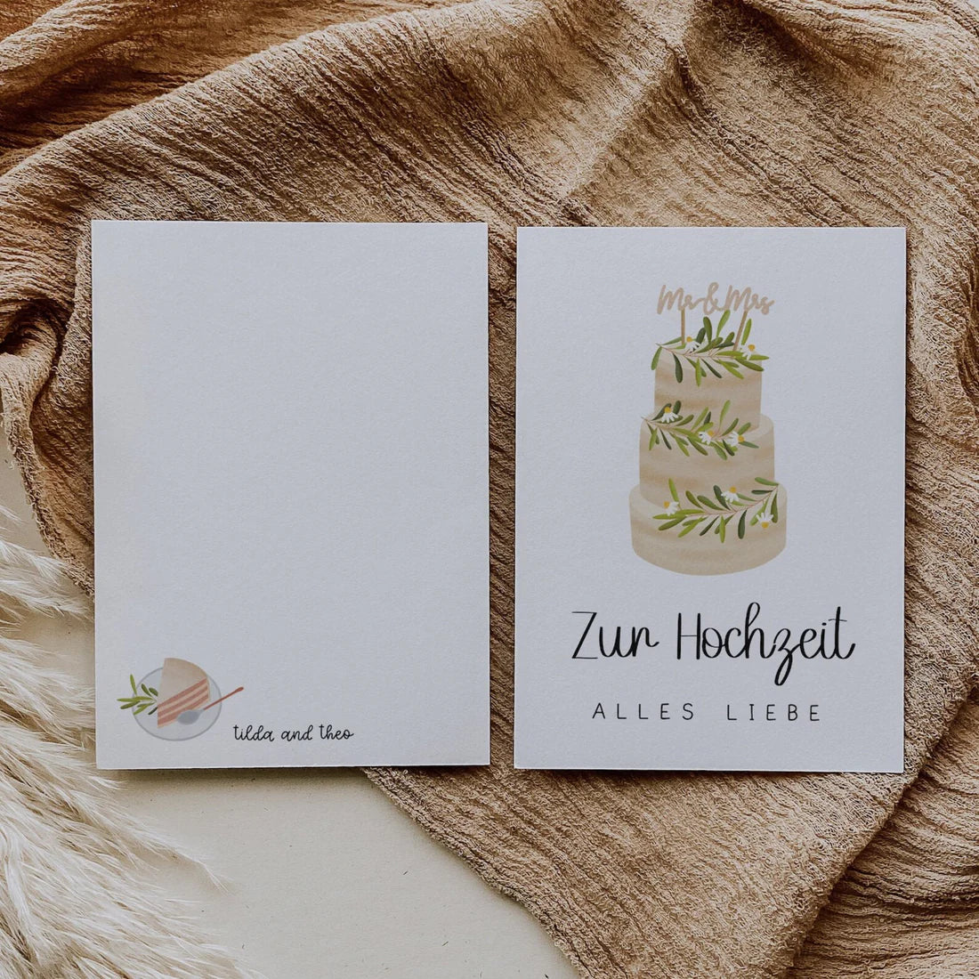 Postkarte "Hochzeit"