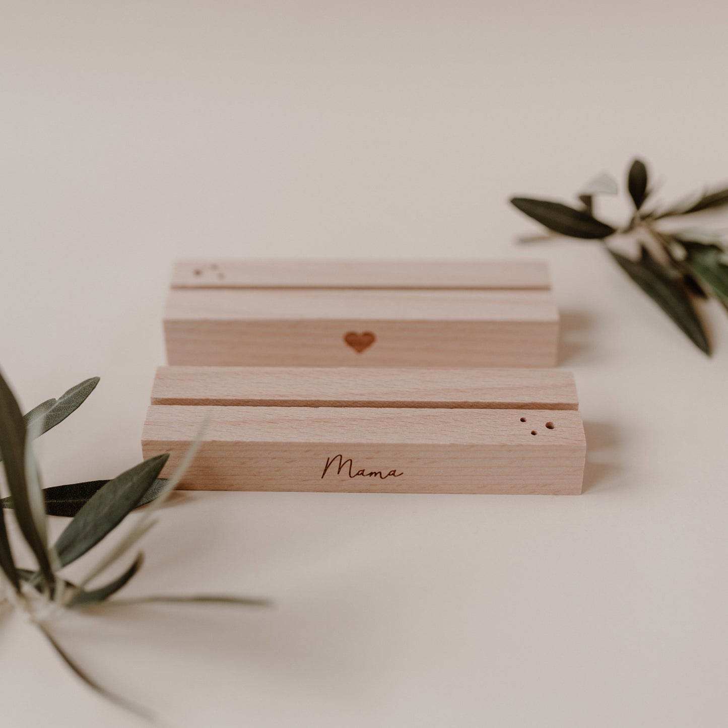 Karten- und Blumenhalter 2er Set