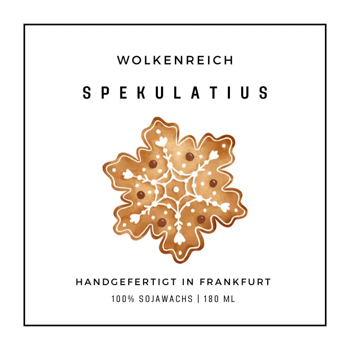 Duftkerze Spekulatius/Sojawachs