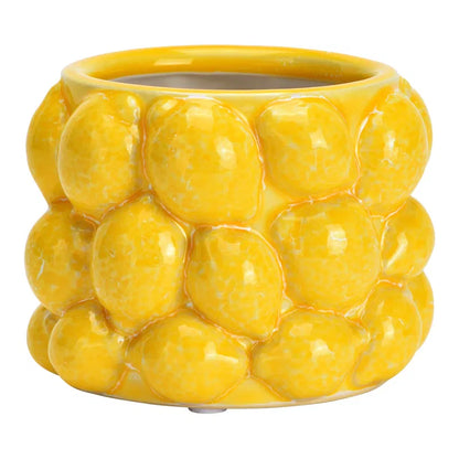 Zitronenvase mit 3D Zitronen