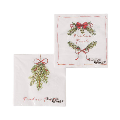 Serviette Noelle Variante 1