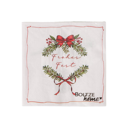 Serviette Noelle Variante 2