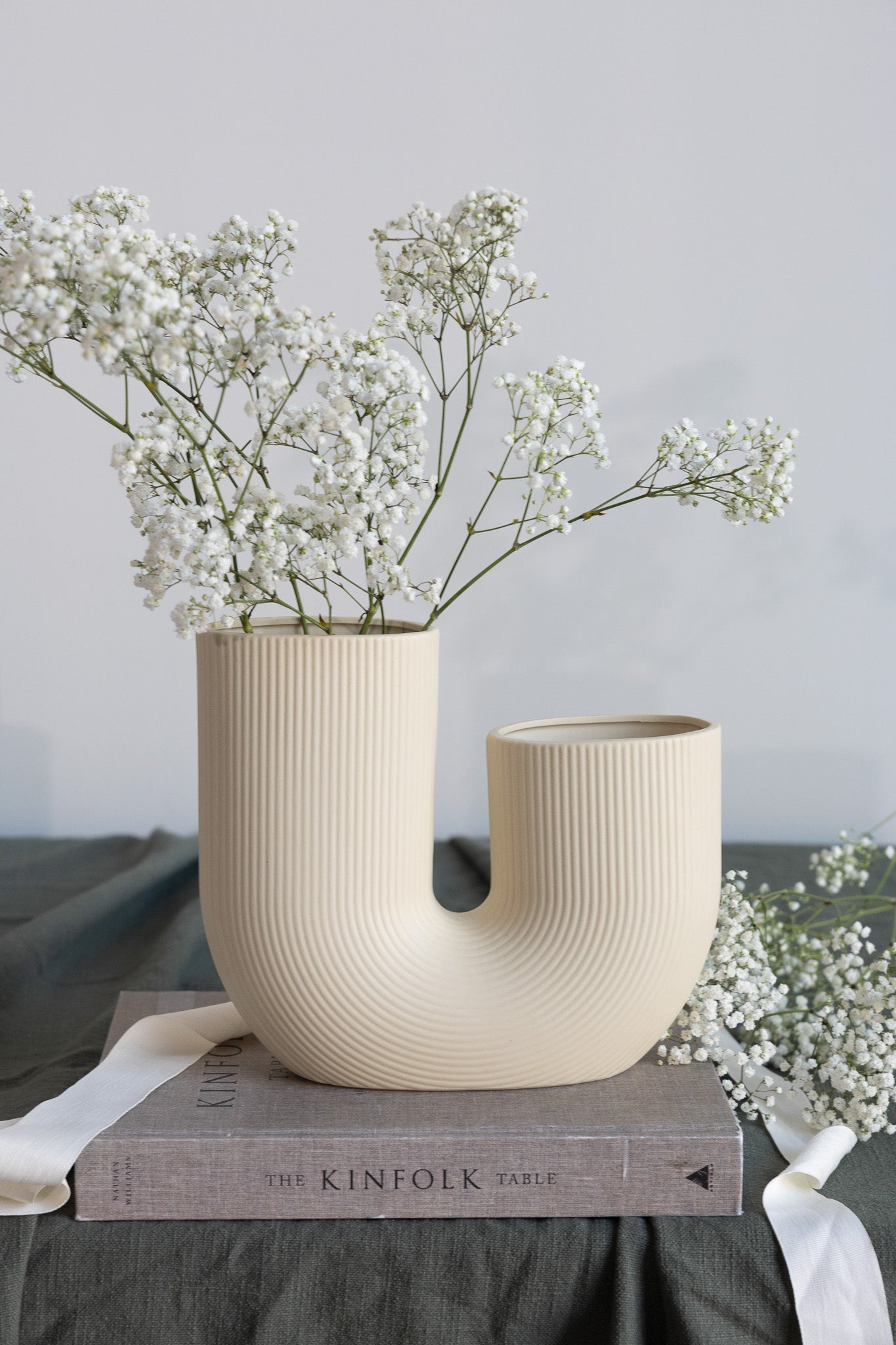 Vase Stravalla beige