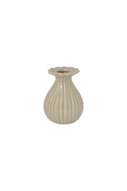 Vallby Vase - Greige