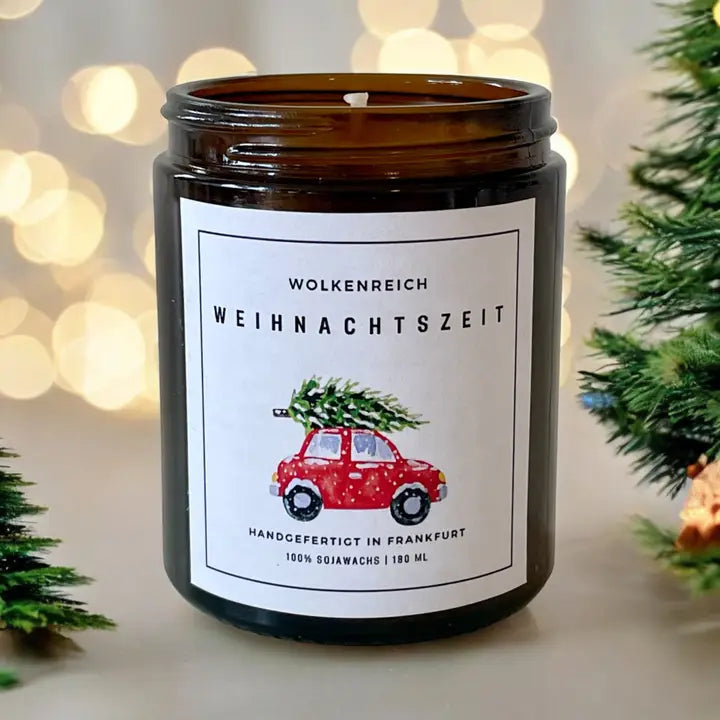 Duftkerze Weihnachtszeit/Sojawachs