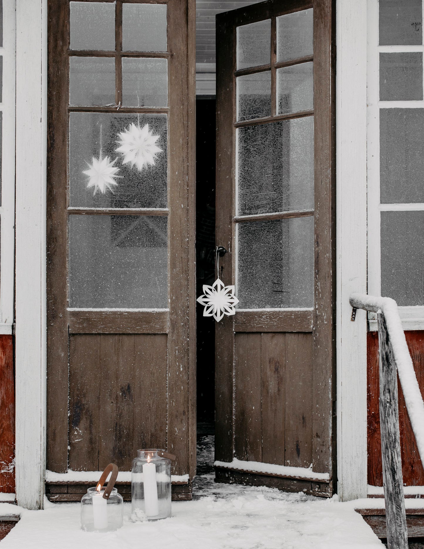 Papierstern Trolldalen