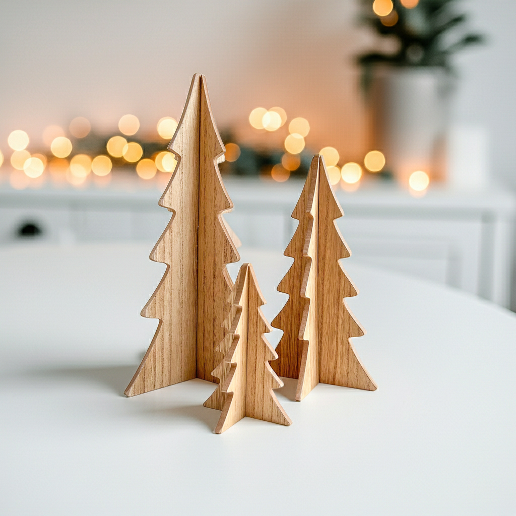 Dekoaufsteller Ceti Natur 3tlg.