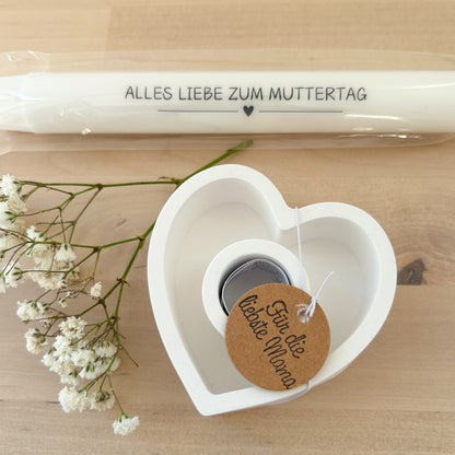 Kerzenhalter Herz
