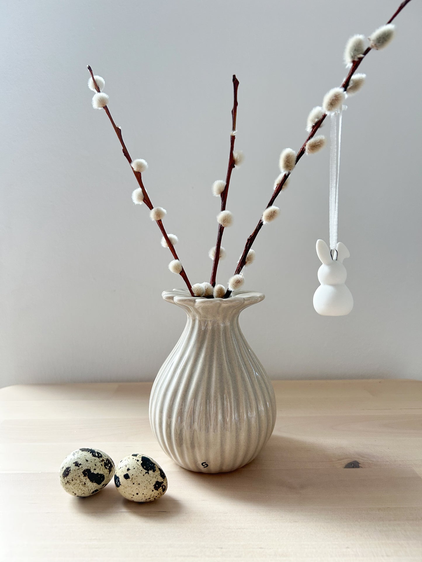 Vallby Vase - Greige