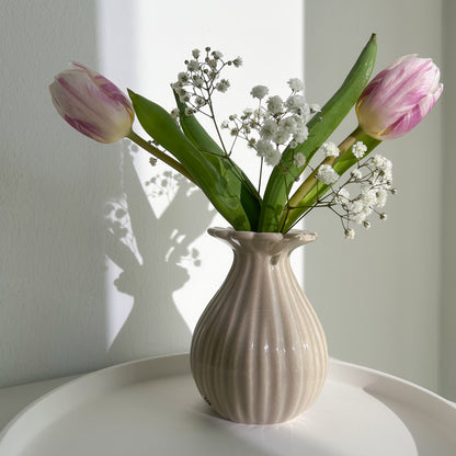 Vallby Vase - Greige