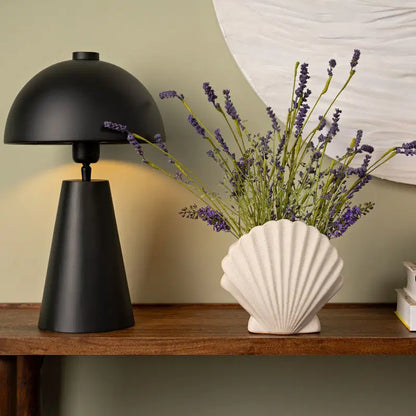 Vase Muschel Sand Finish