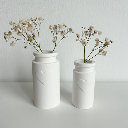 Vase Herz Medium