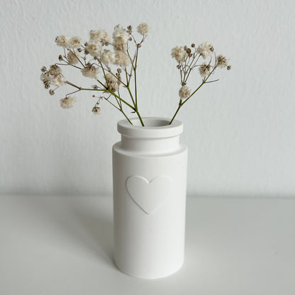 Vase Herz Medium