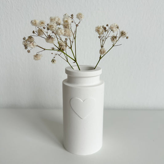 Vase Herz Medium