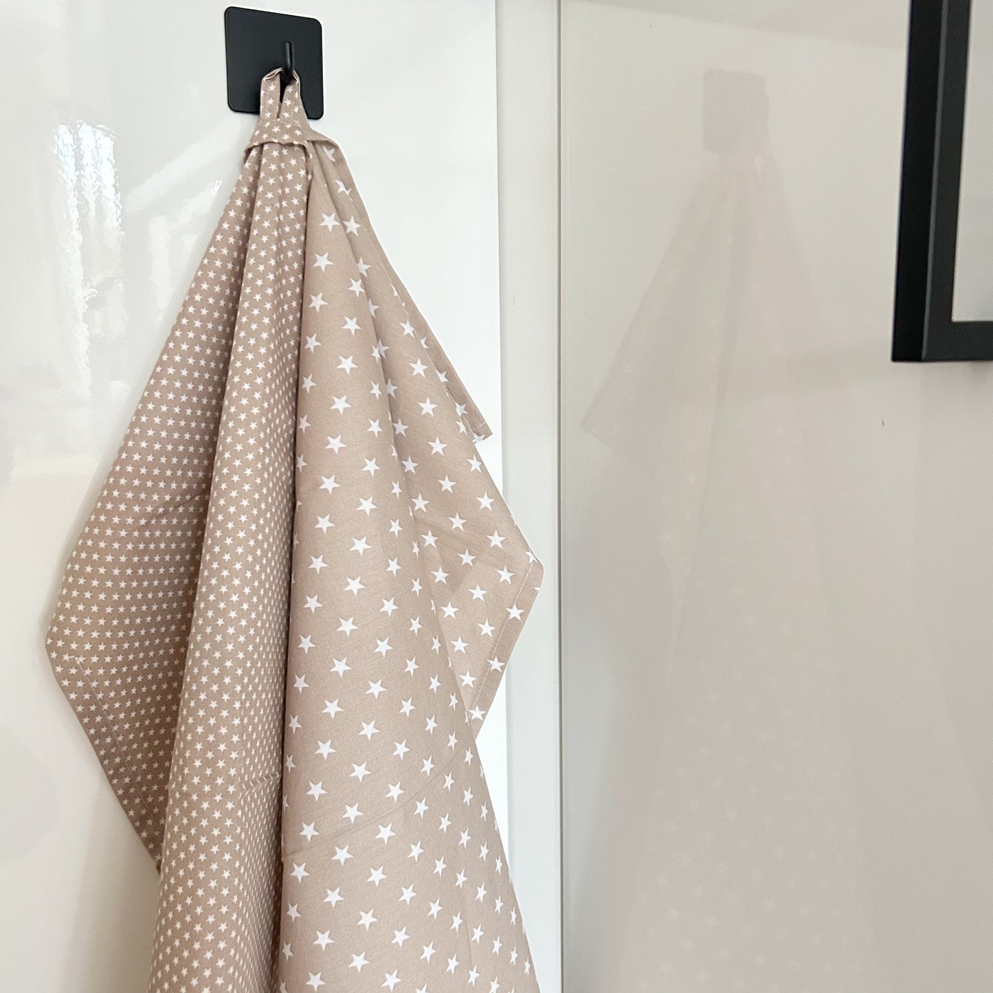 Geschirrtuch mit Sternen Variante 1