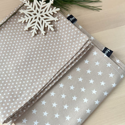 Geschirrtuch mit Sternen Variante 2