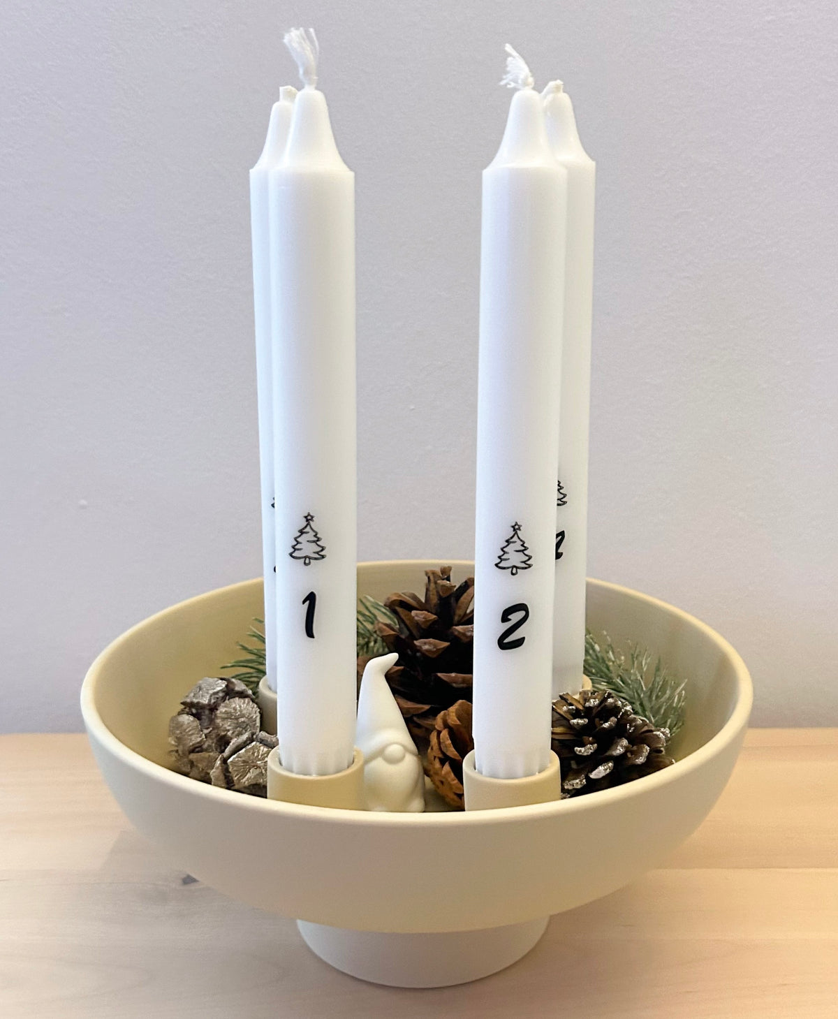 Home Delight Kerzenhalter Loua beige Keramik – DecorbyMary