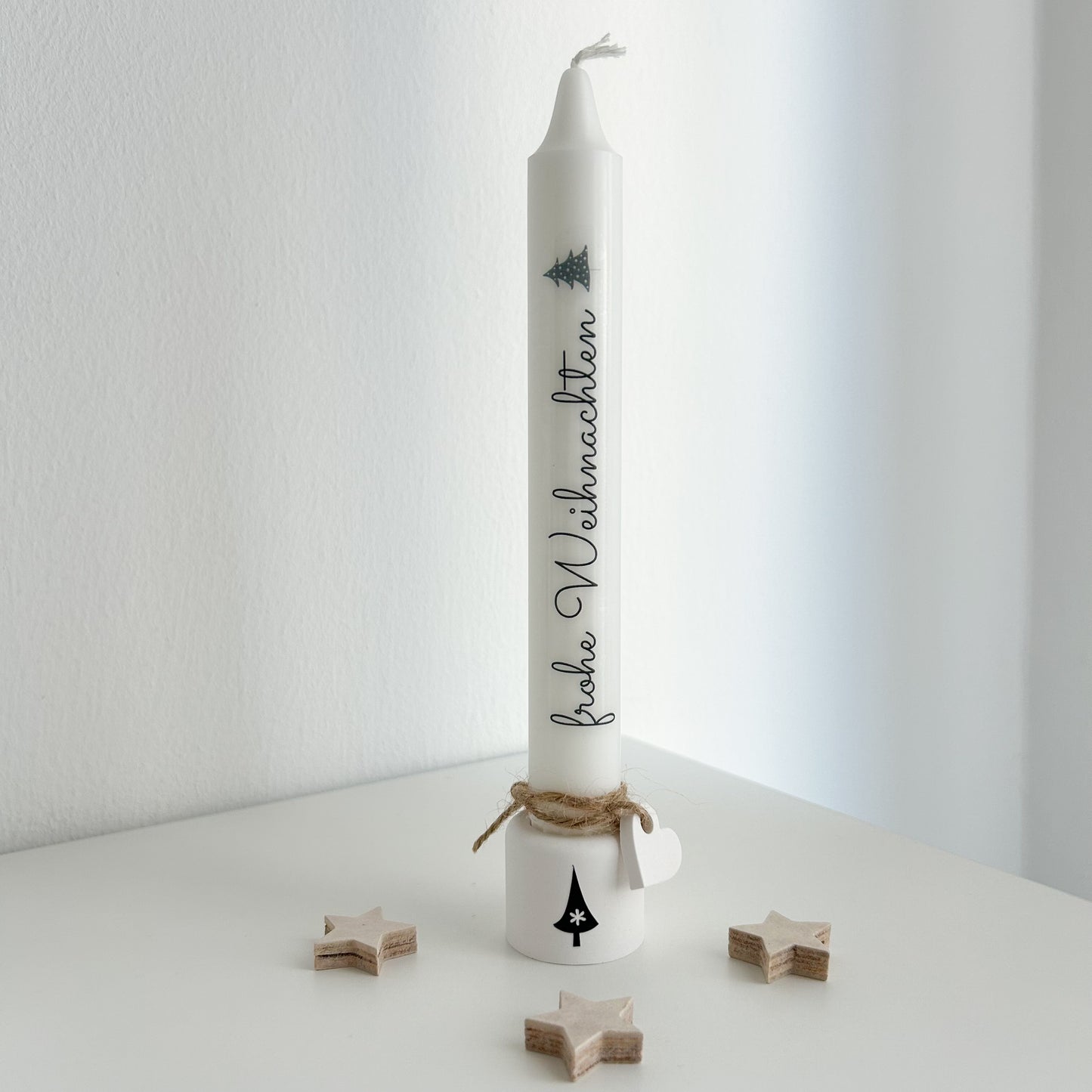 Kerzenset „frohe Weihnachten“