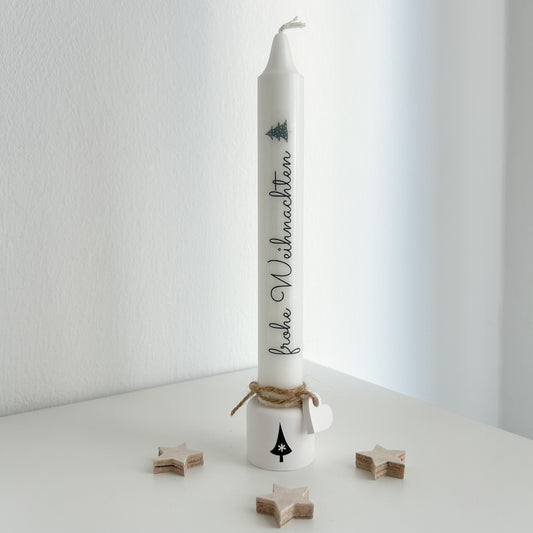 Kerzenset „frohe Weihnachten“