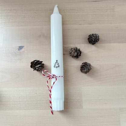 Weihnachtskerze "Tanne"