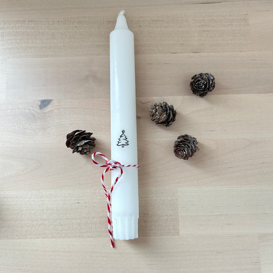 Weihnachtskerze "Tanne"