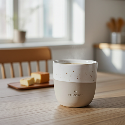 Kleiner Becher Glücklich