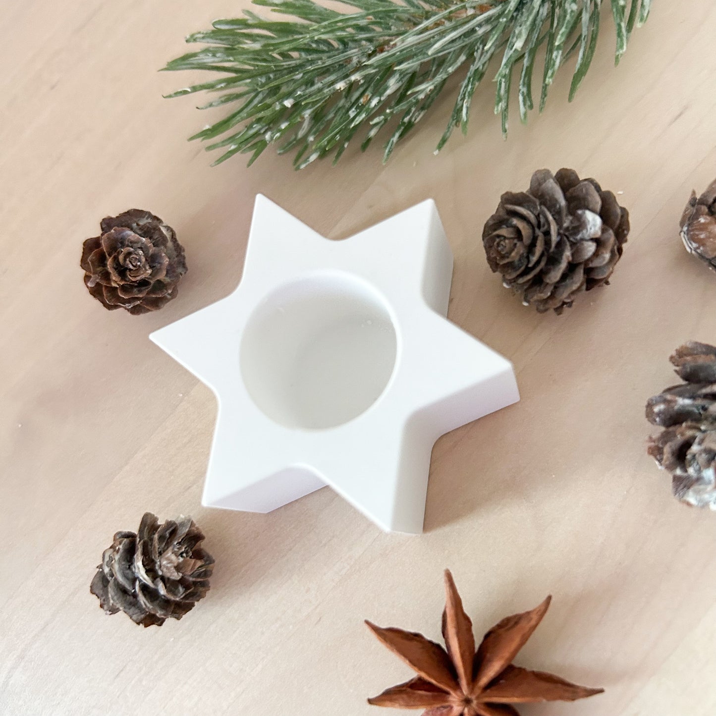 Kerzenhalter "Stern"