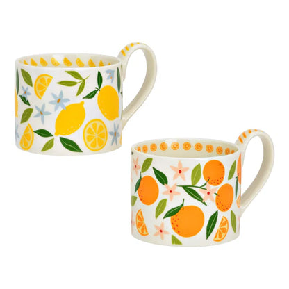 Becher Zitrone/Orange in 2 Varianten erhältlich