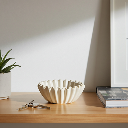 Wavy Bowl aus Keramik