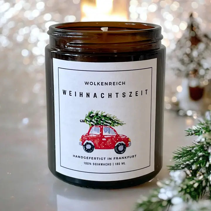 Duftkerze Weihnachtszeit/Sojawachs