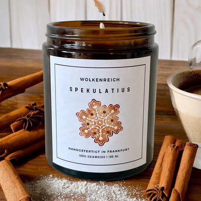 Duftkerze Spekulatius/Sojawachs