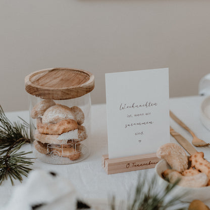 Weihnachtskarte Weihnachten ist...