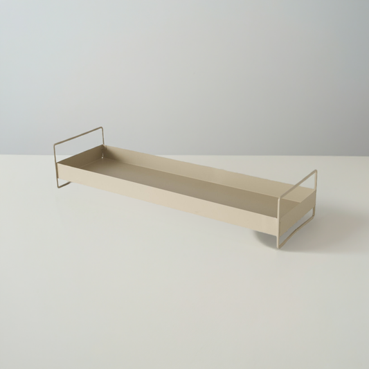 Tablett Wolga beige groß