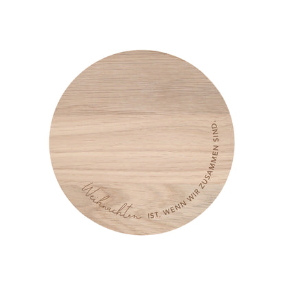 Untersetzer "Weihnachten ist..."