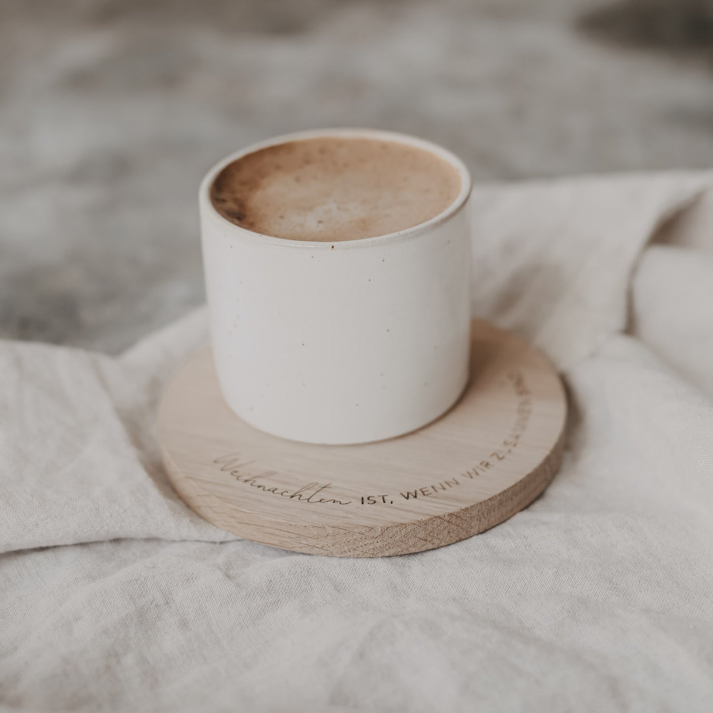 Untersetzer "Weihnachten ist..."