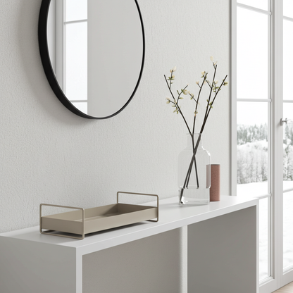 Tablett Wolga beige/small