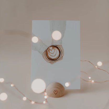 Aquarellkarte Coffee