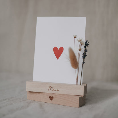 Karten- und Blumenhalter 2er Set