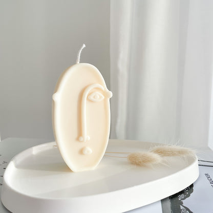 Gesichtskerze lang cream