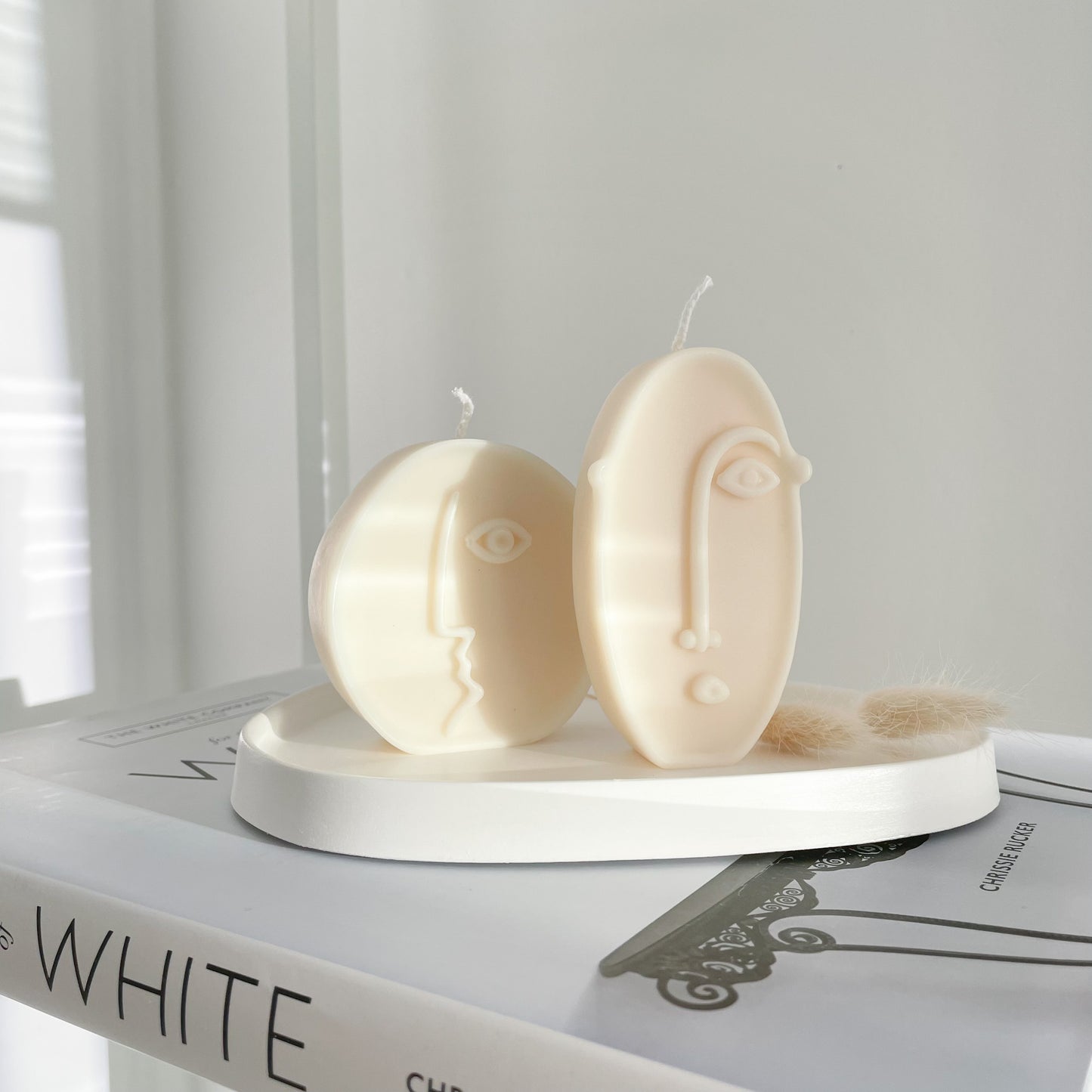 Gesichtskerze lang cream