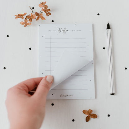 Block Erstmal Kaffee